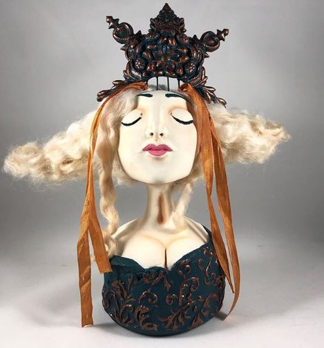 Interview with Madelene Antrim, An Artist of Surrealist Folk Art Dolls