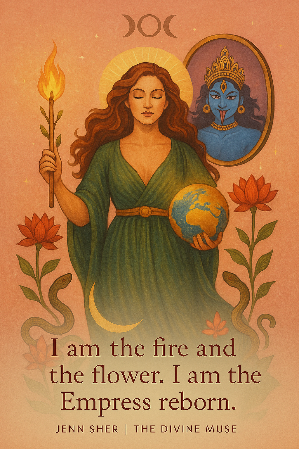 Becoming the Flame: The Empress Reborn in Me