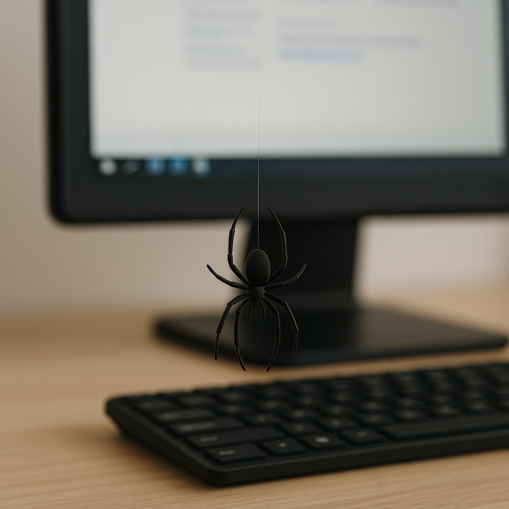 🕷️ The Day I Didn’t Kill the Spider