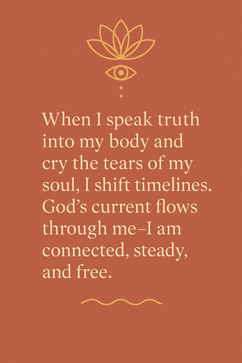⚡ The Current of Faith