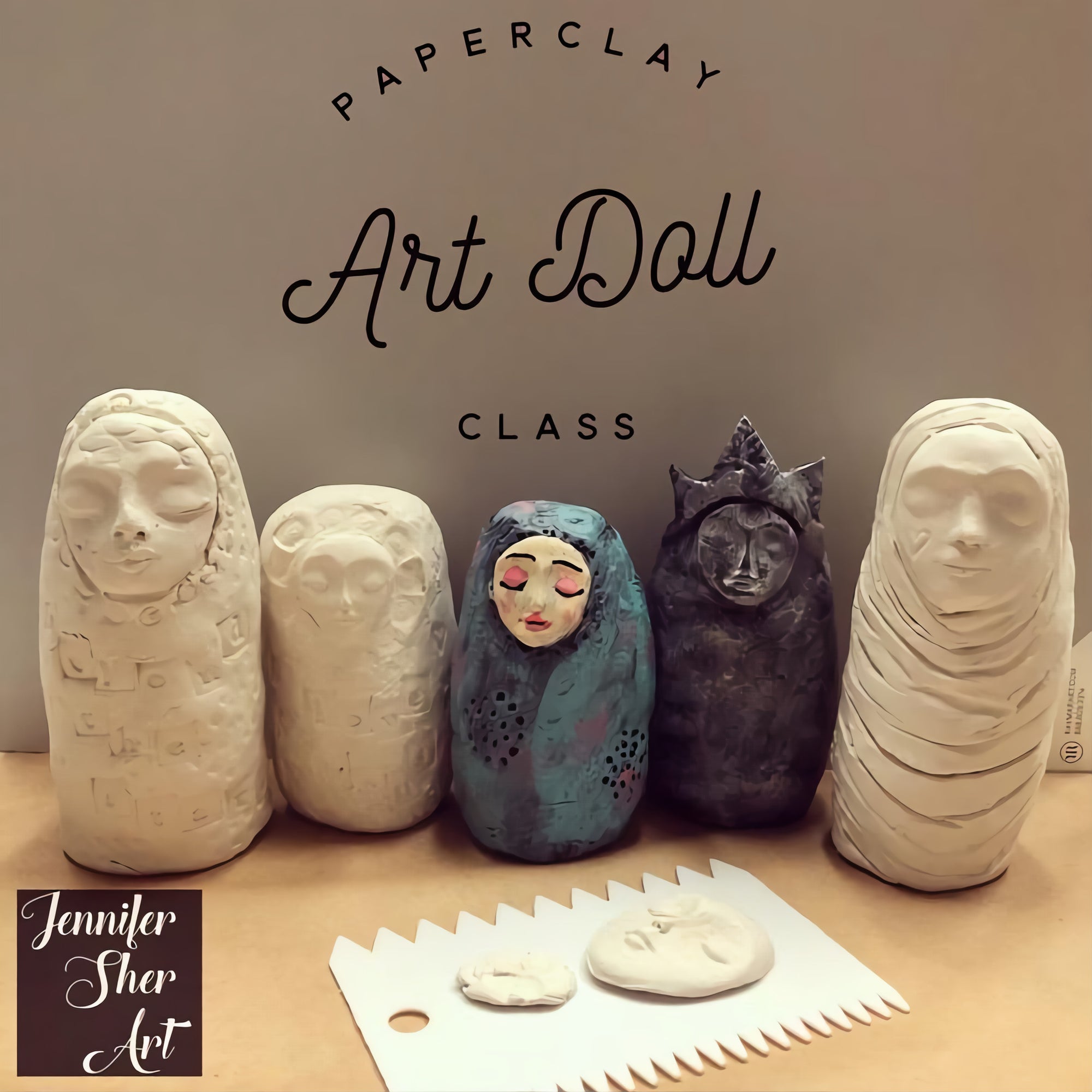 Create Your Own Meditation Art Doll Class - August 17, 2019