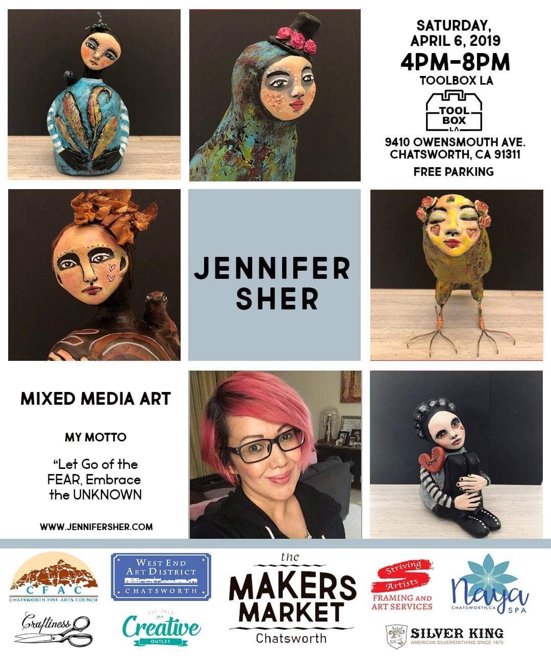 What's Happening on Jennifer Sher Art