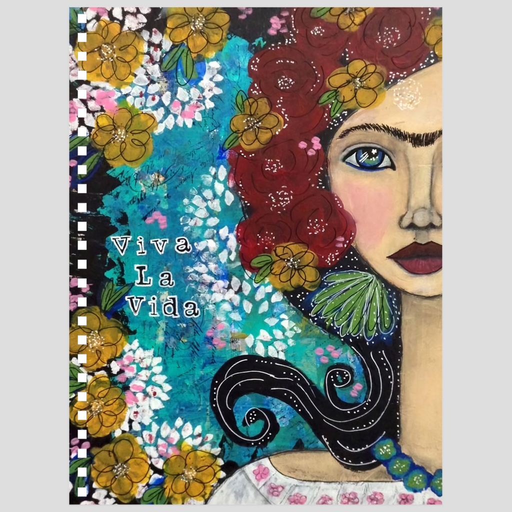 Frida Inspired Notebook - Jennifer Sher Art