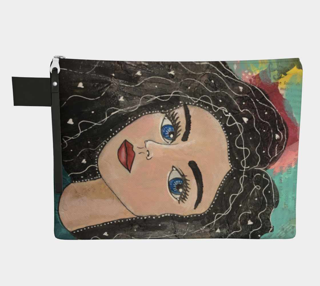 Awakening to Oneness Carry-all Zipper Pouch - Jennifer Sher Art