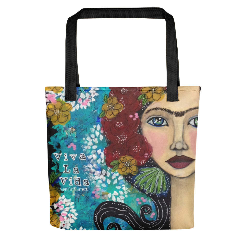 Frida Inspired Tote bag - Jennifer Sher Art