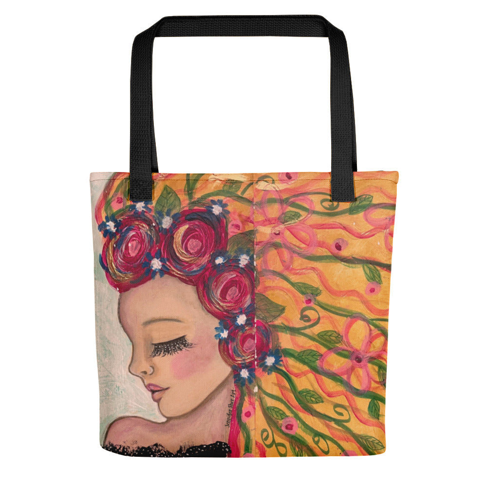 Flower Goddess Tote bag