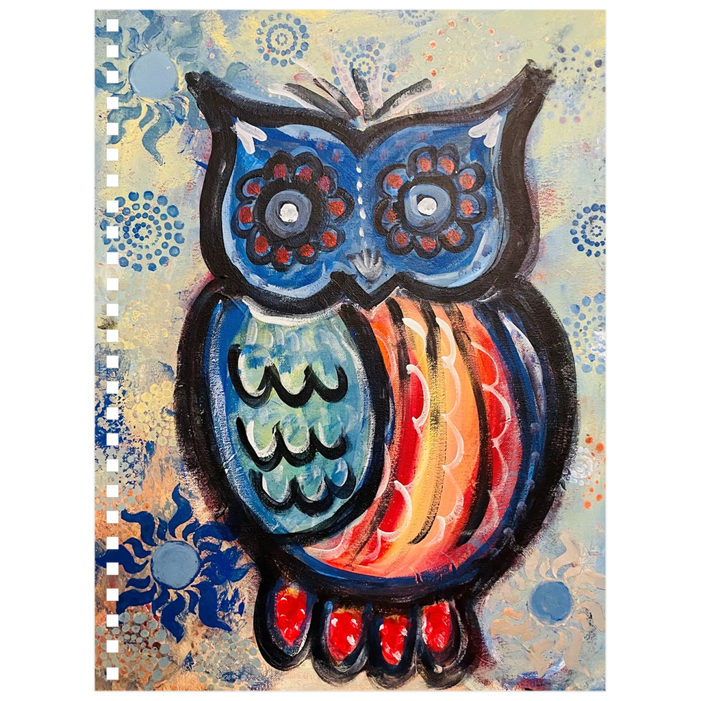 Joyful Owl Notebook