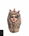 SOLD - Meditation Art Doll - Pink - Jennifer Sher Art