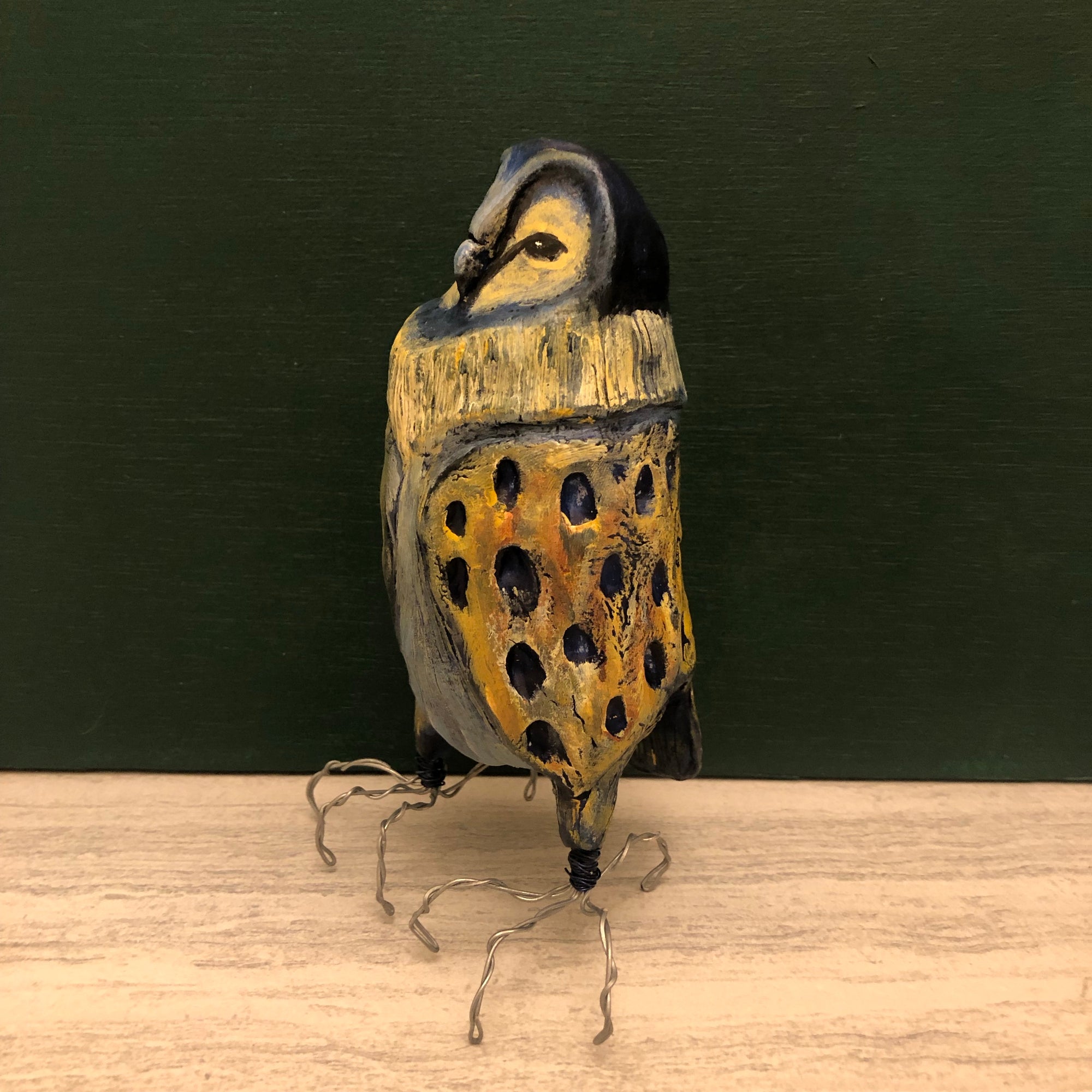 SOLD - Sweet Owl - Jennifer Sher Art