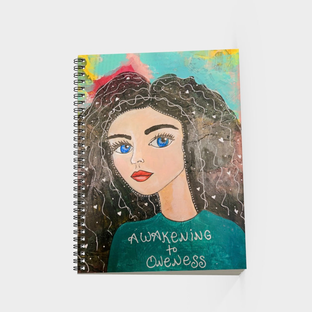 Awakening to Oneness Spiral Notebook (Without Cover)