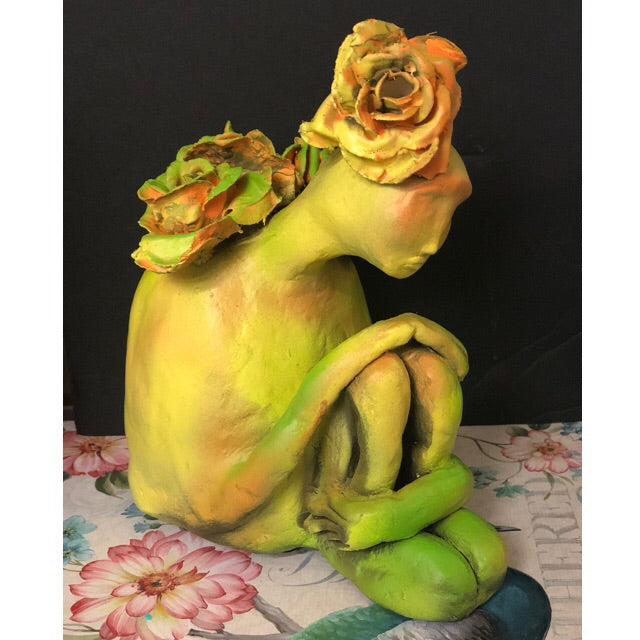 SOLD - Sorrows Shadow Art Doll - Jennifer Sher Art