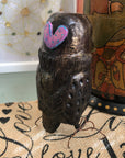SOLD - Joyful Owl - Jennifer Sher Art
