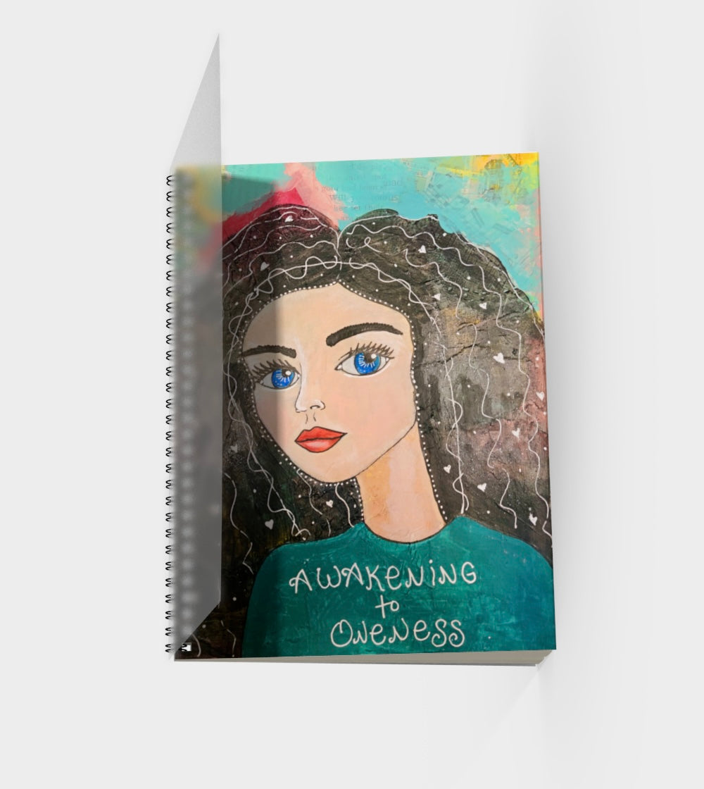 Awakening to Oneness Spiral Notebook (With Cover)