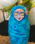 SOLD - Meditation Art Doll - Jennifer Sher Art