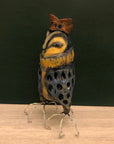 SOLD - Love Owl - Jennifer Sher Art