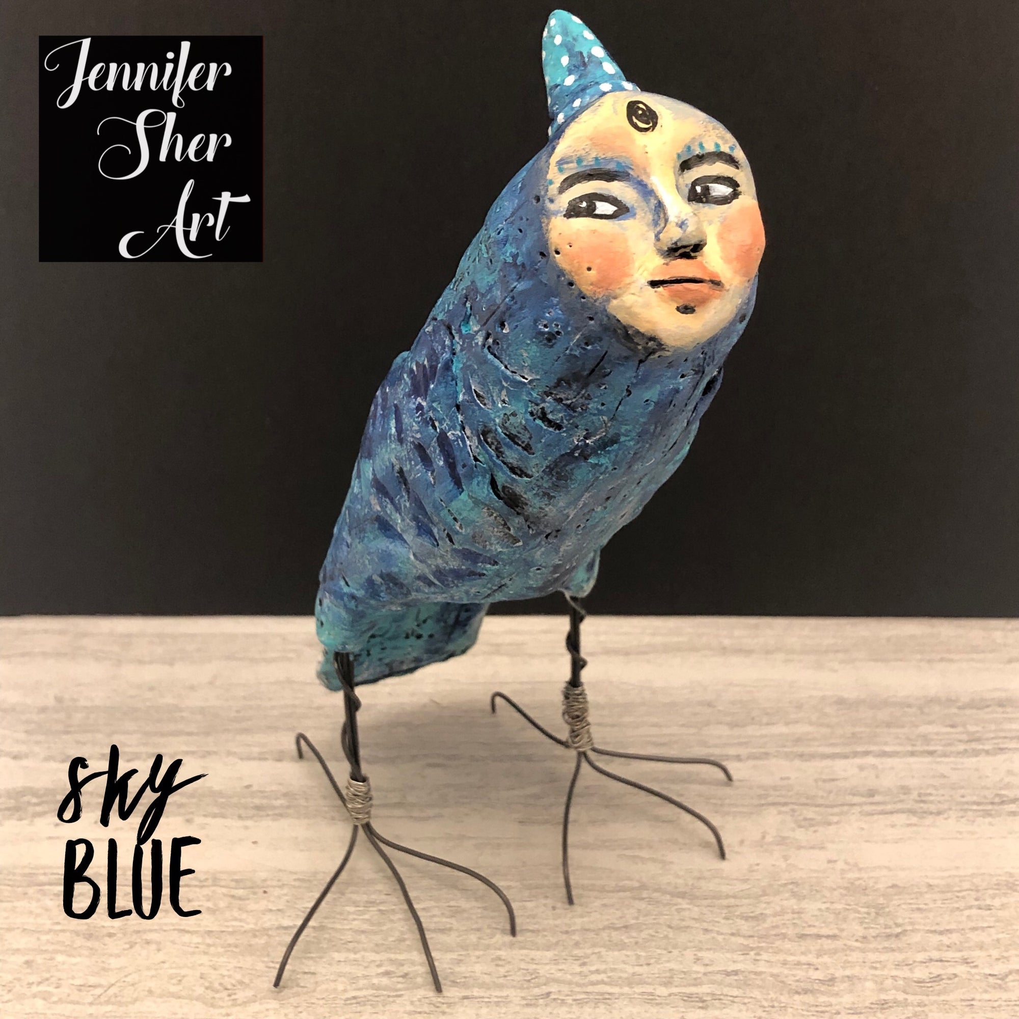 Sky Blue - Jennifer Sher Art