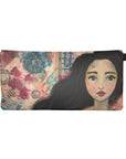 Mixed Media Imperfect Girl 2 Pencil Case