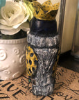 SOLD - Regal Owl With Hearts on The Crown - Jennifer Sher Art