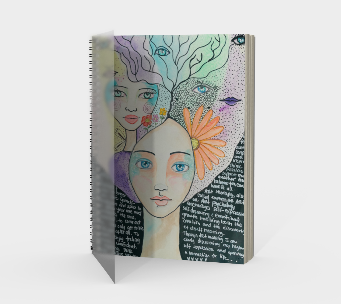 Ethereal Spiral Sketchbook