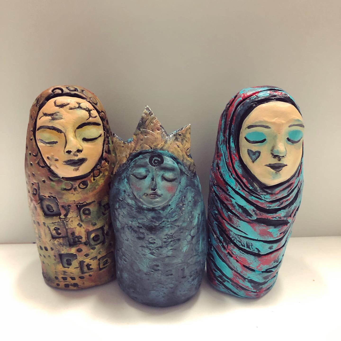 CLOSED - Paperclay Art Class - Creating an Art Doll - Jennifer Sher Art