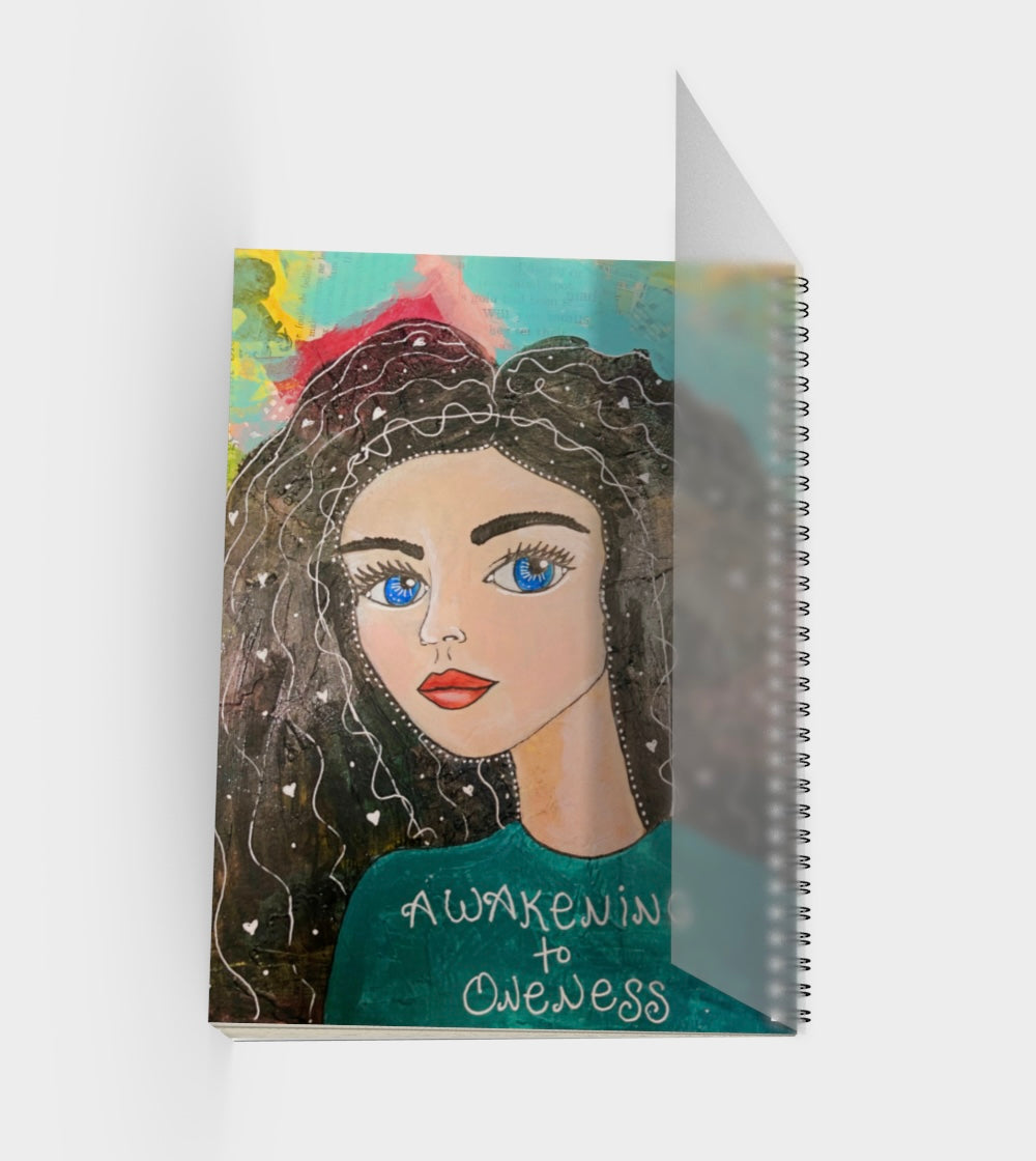 Awakening to Oneness Spiral Notebook (With Cover)