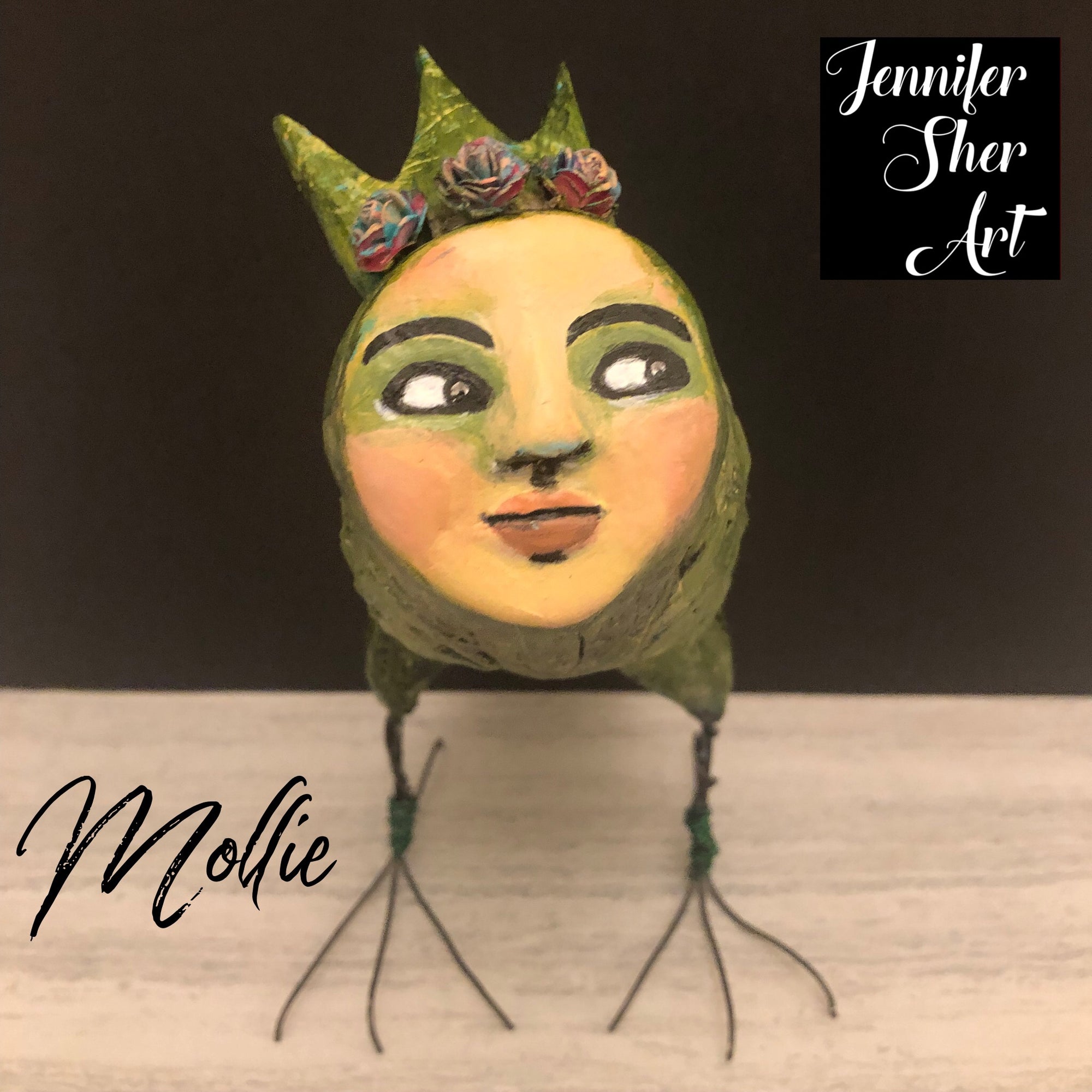 SOLD - Mollie -  Donate to a Non-Profit Today! - Jennifer Sher Art