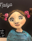 SOLD - Art Doll Nadya - Jennifer Sher Art