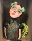 SOLD - Nyssa, the Scandinavian Elf - Jennifer Sher Art