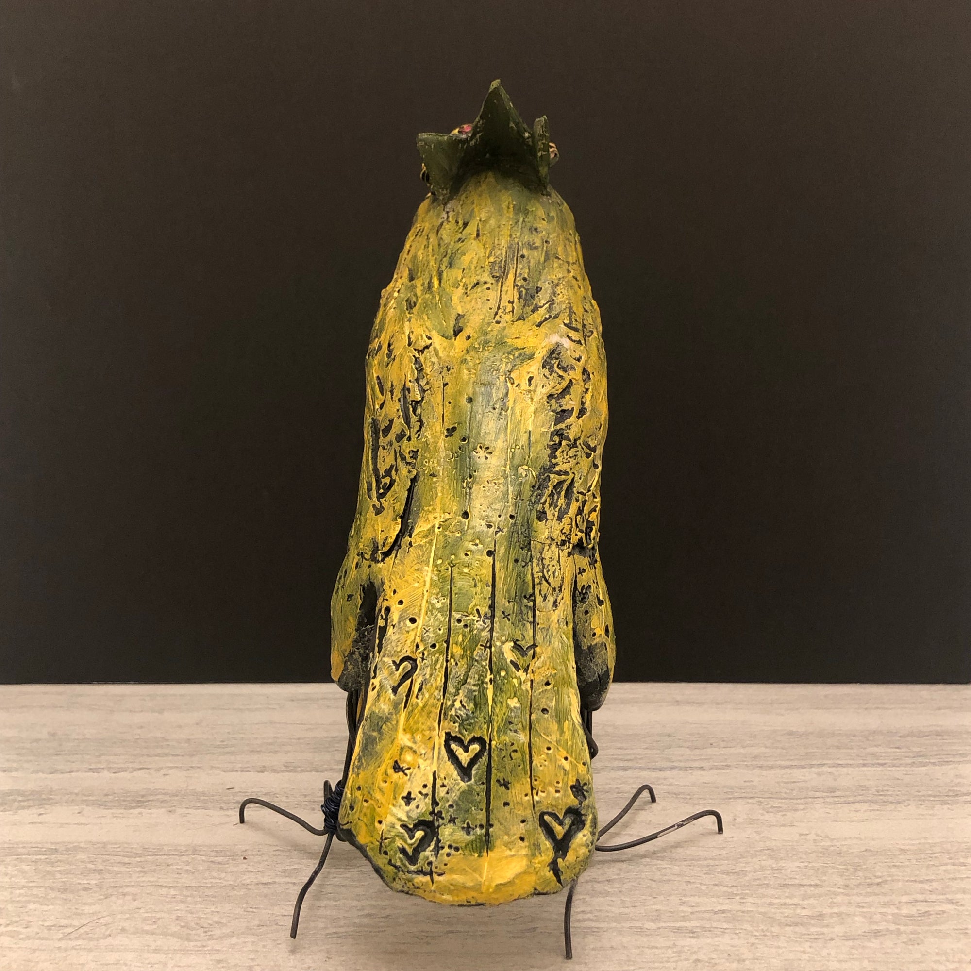 SOLD - Handmade Sculpture VerdieRose - Jennifer Sher Art