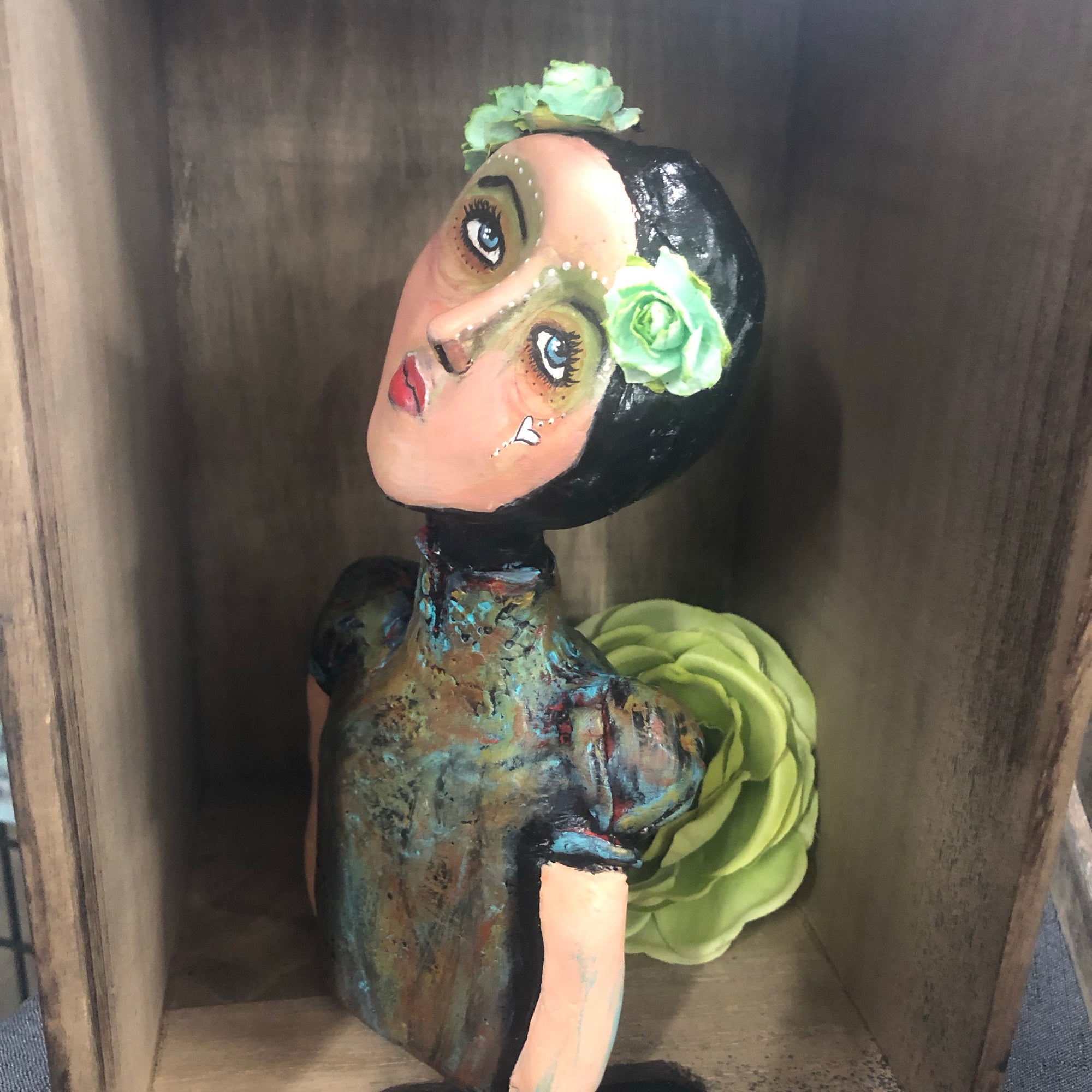 SOLD - Nyssa, the Scandinavian Elf - Jennifer Sher Art