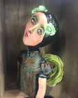 SOLD - Nyssa, the Scandinavian Elf - Jennifer Sher Art