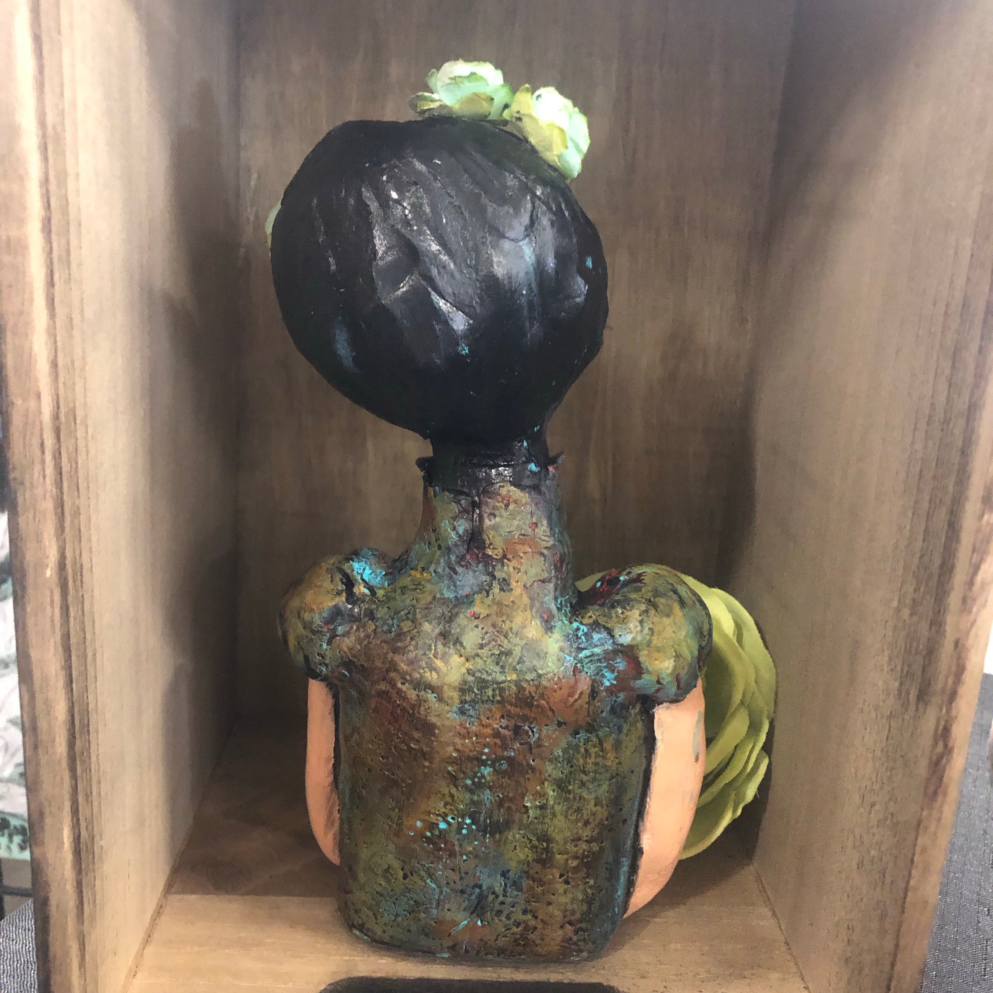 SOLD - Nyssa, the Scandinavian Elf - Jennifer Sher Art
