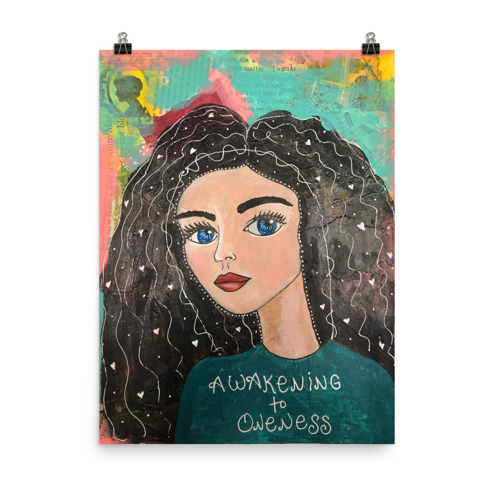 Awakening To Oneness Art Print - Jennifer Sher Art