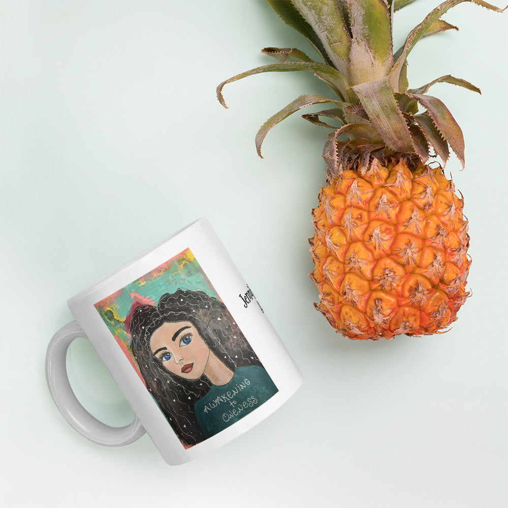 Awakening To Oneness Mug - Jennifer Sher Art