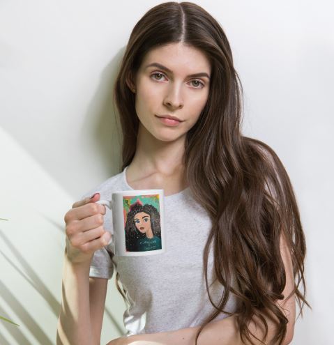 Awakening To Oneness Mug - Jennifer Sher Art