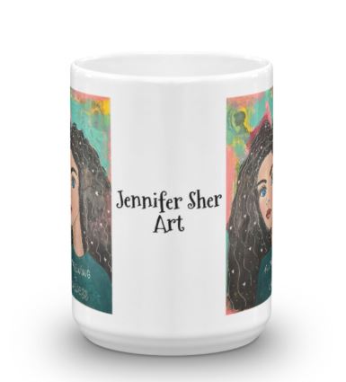 Awakening To Oneness Mug - Jennifer Sher Art