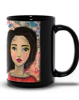 Mixed Media Girl 2 Mug