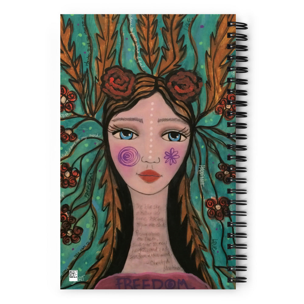 Freedom Spiral notebook