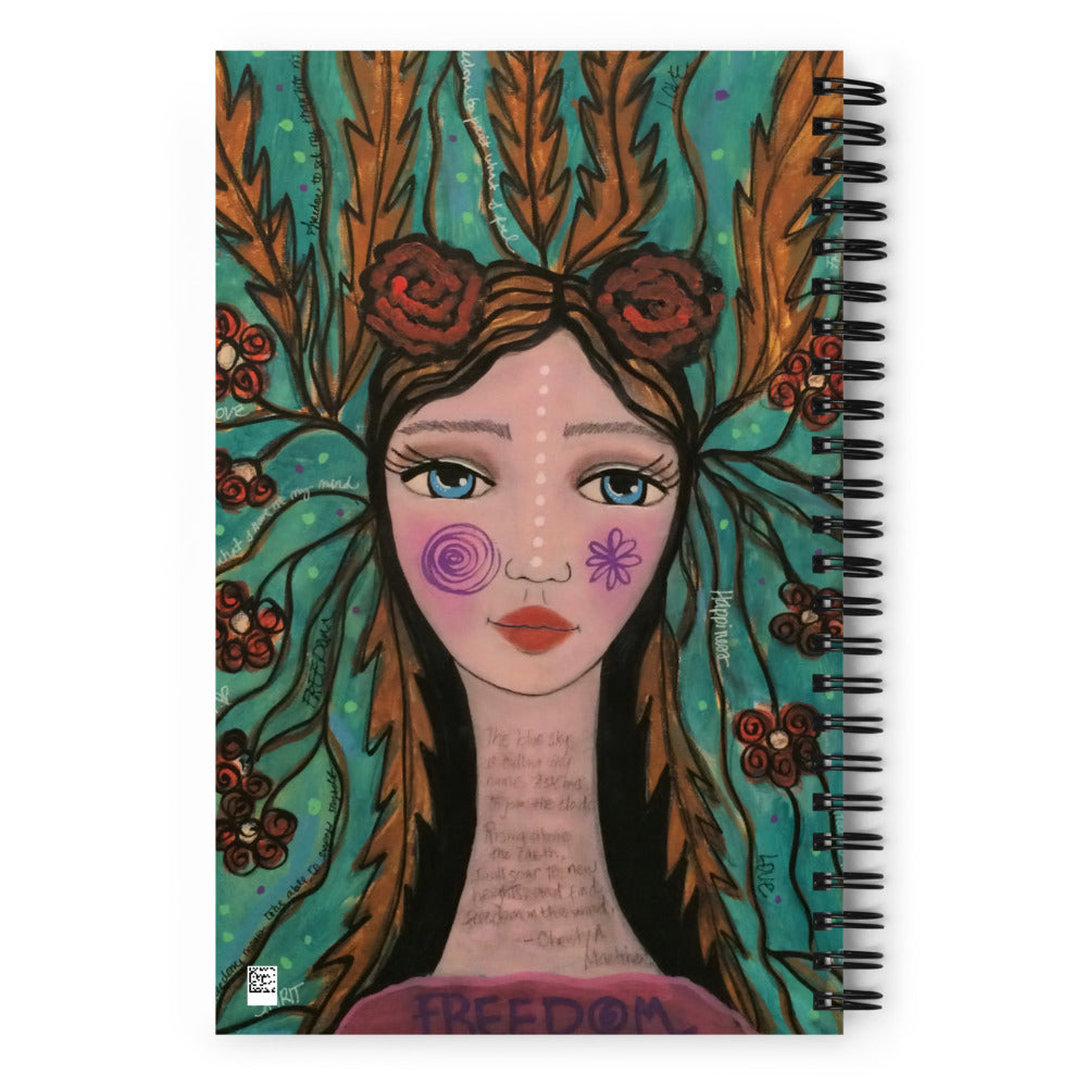 Freedom Spiral notebook