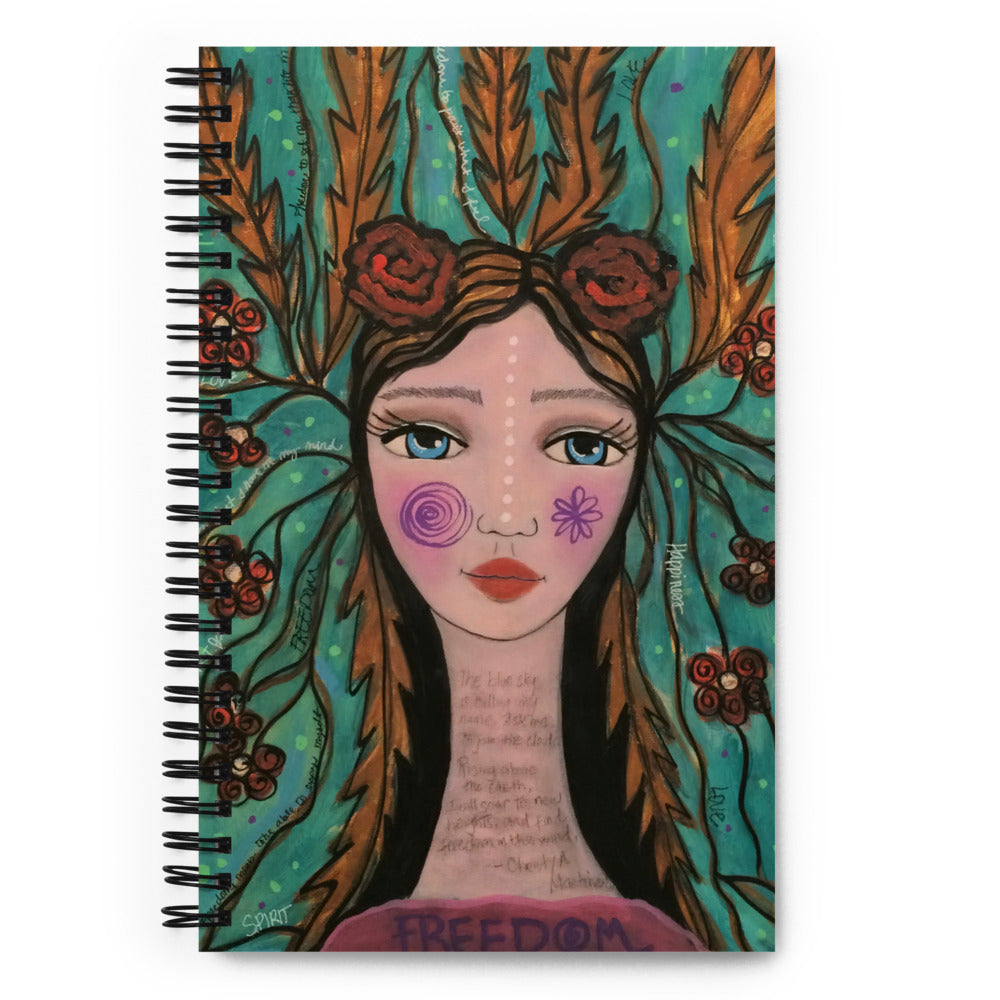 Freedom Spiral notebook