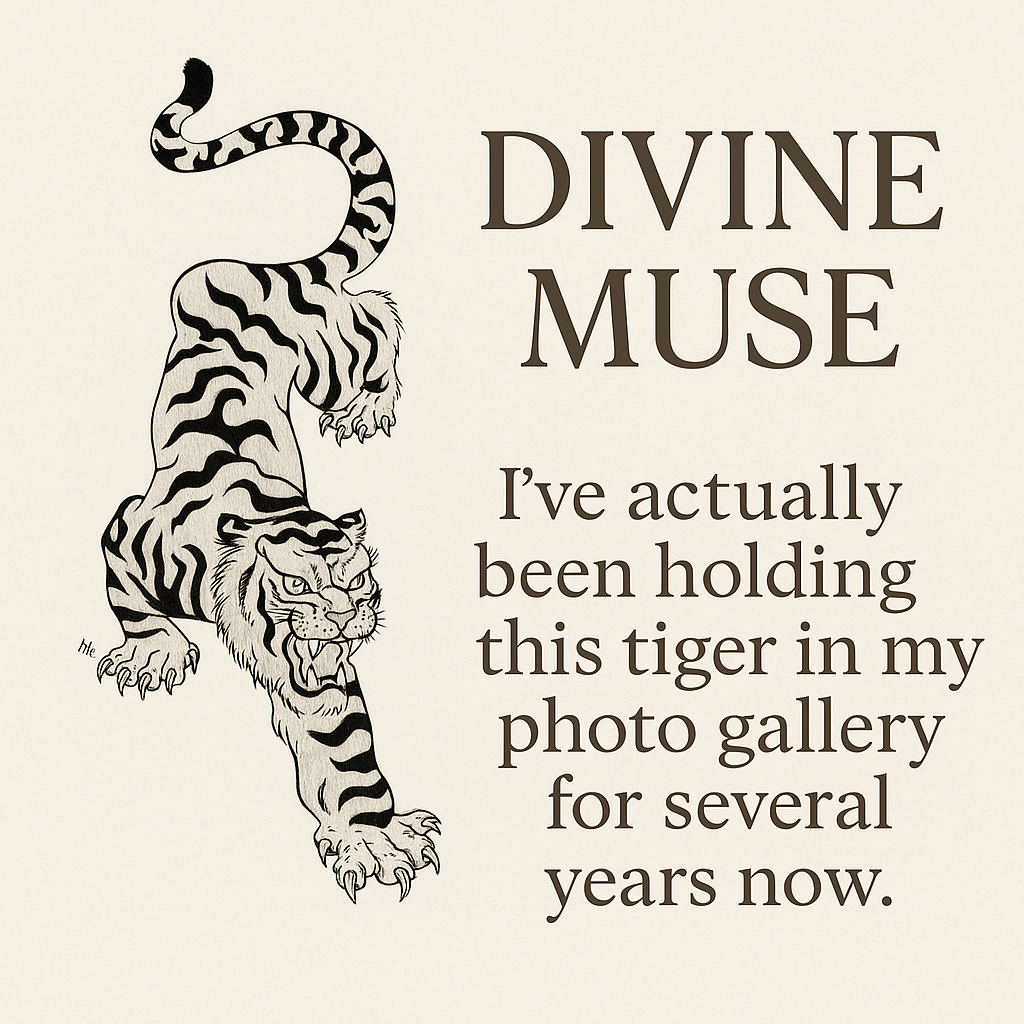 🐅 A Tiger, My Child, and a Cosmic Wink