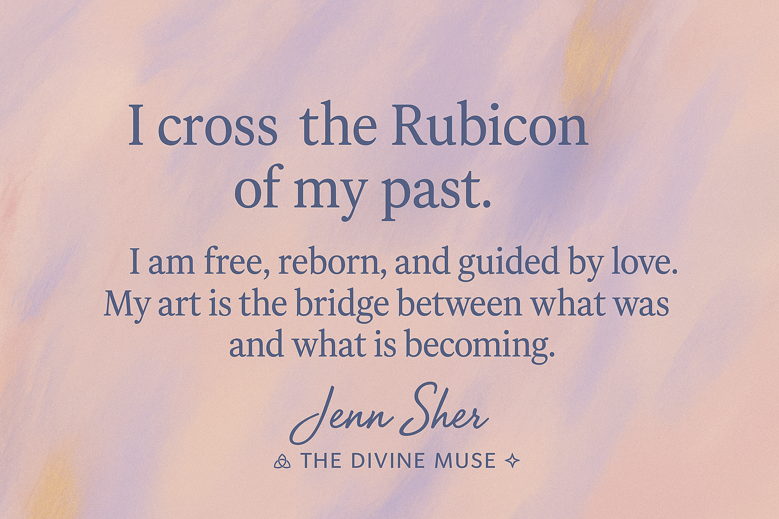 🌊 Crossing the Rubicon — The Beginning of a New Chapter