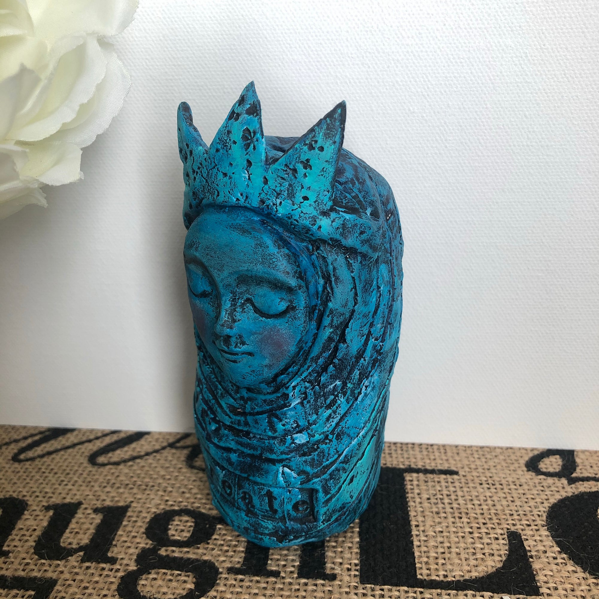 SOLD - Create Meditation Art Doll - Jennifer Sher Art