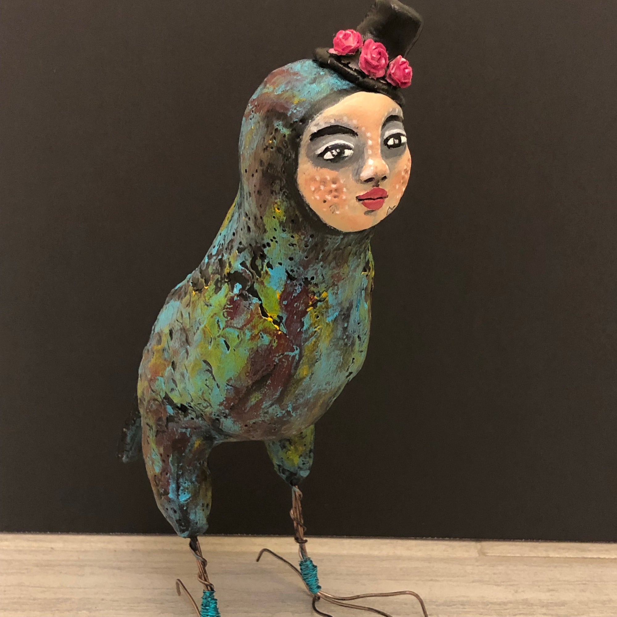 Hollie - The Quirky Bird - Jennifer Sher Art