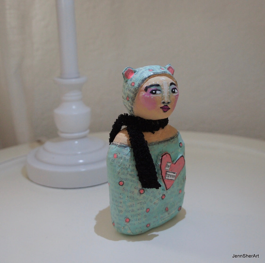 SOLD - Art Doll Ari - Jennifer Sher Art