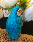 SOLD - Meditation Art Doll - Jennifer Sher Art