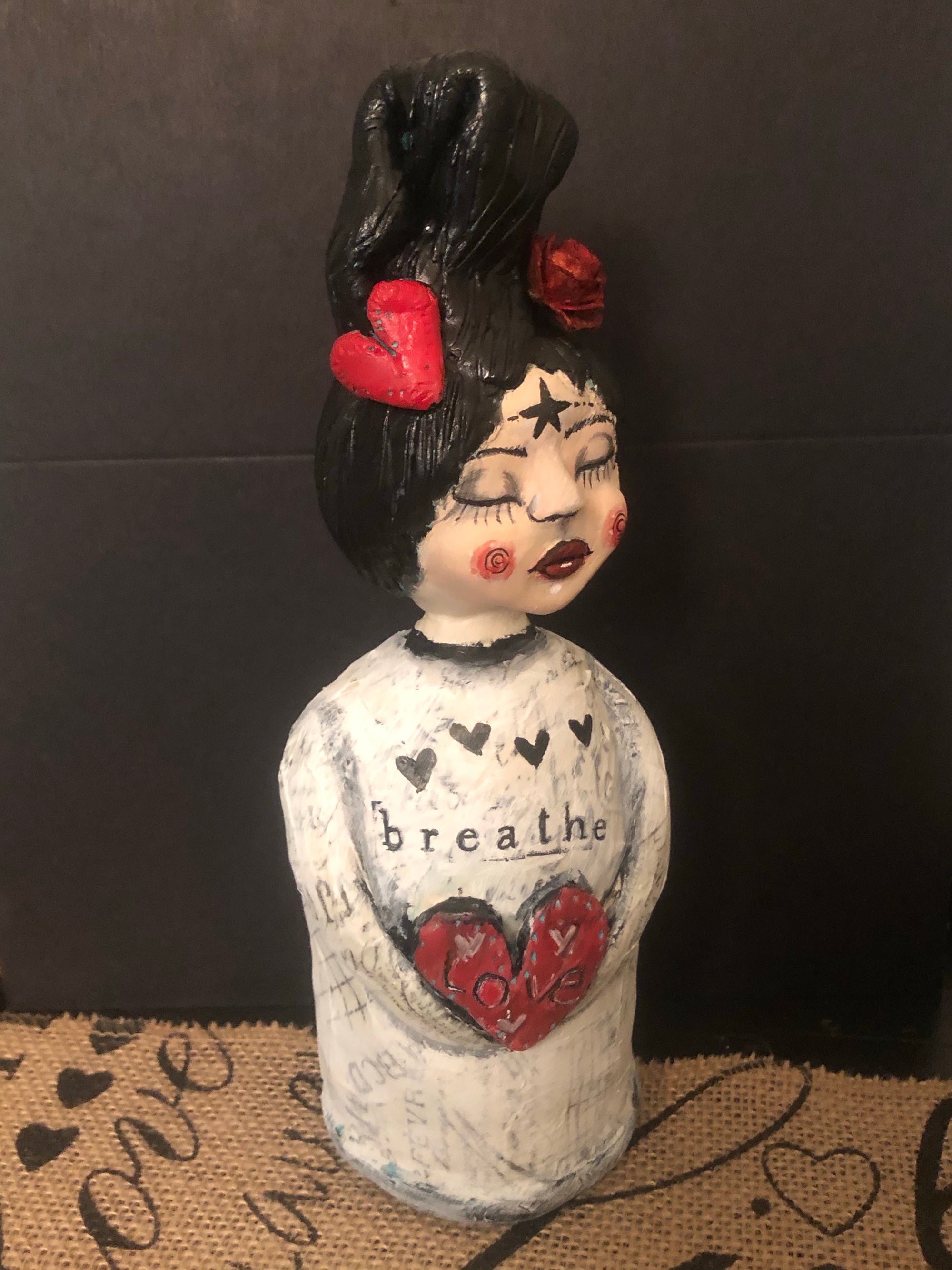 SOLD - Breathe Art Doll - Jennifer Sher Art