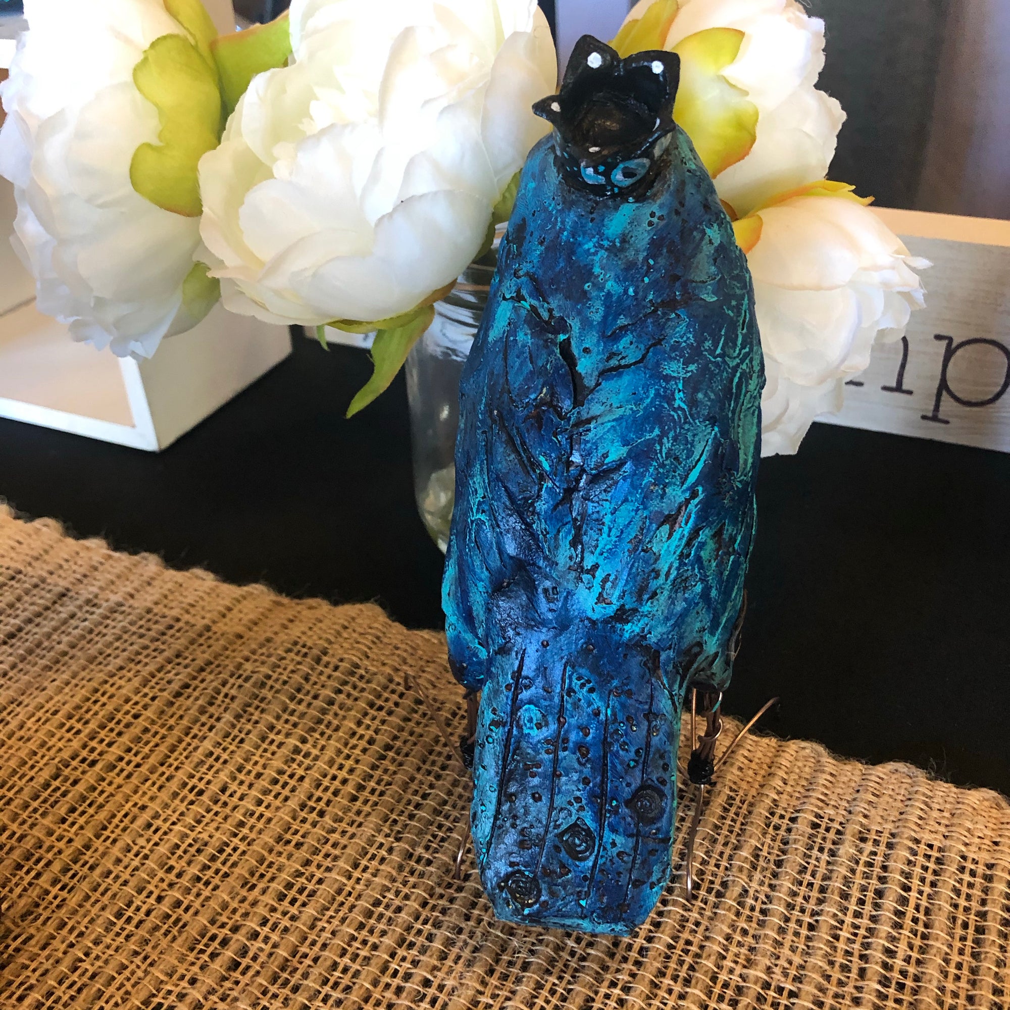 SOLD - Lucia - The Birdie Girl - Jennifer Sher Art
