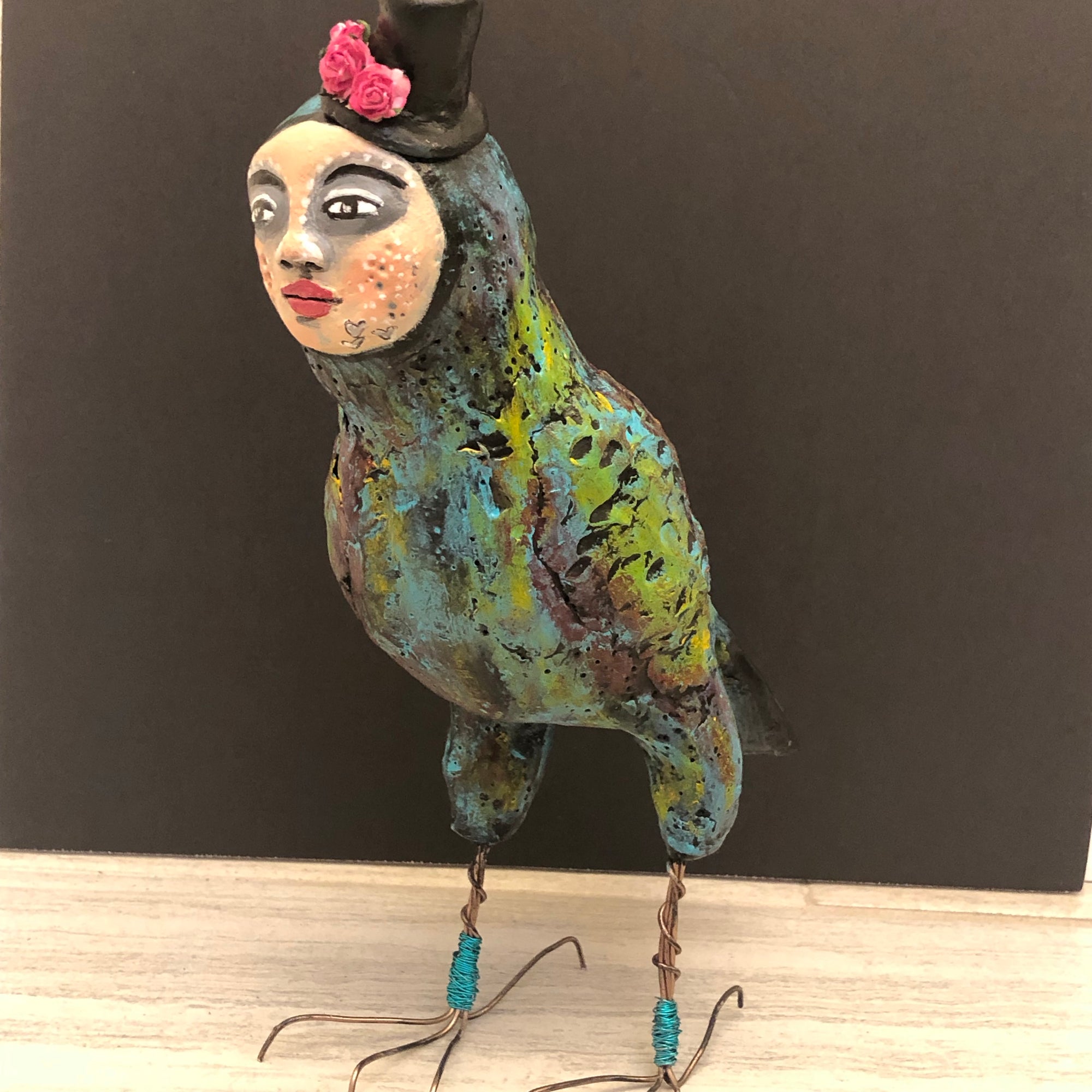 Hollie - The Quirky Bird - Jennifer Sher Art