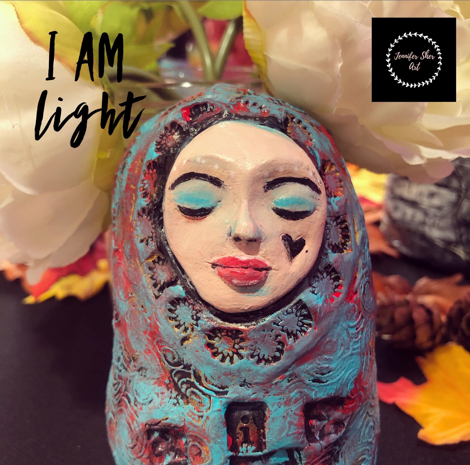 I am Light Art Doll - Jennifer Sher Art